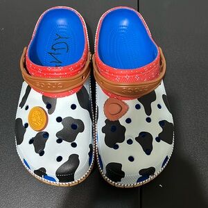 Crocs  Toy Story woody were used only once